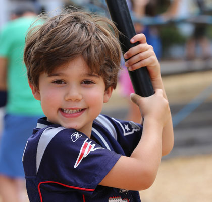 Boy on playground